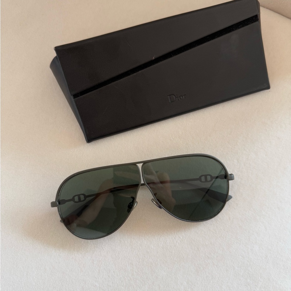 Dior Black Aviator Sunglasses